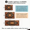 thumbnail image 3 of Kitchen Rugs Sets of 3 Non Slip Washable Kitchen Mats for Floor, Waterproof Kitchen Runner Rug, Floor Mat Carpet for Entryway, Laundry, Sink, Hallway, Bathroom, 3 of 12