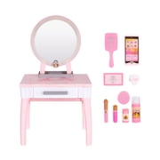 Disney Princess Style Collection Get Ready with Me Glam Vanity Includes Lights and Sound