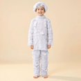 thumbnail image 2 of Toddler Boys Girls 2 Piece Outfits Long Sleeve Kids Mummy Wrap Style Halloween Party Clothes Sets Suit Dress Up Play Casual Set for Roleplay Funny Outfits, 2 of 5