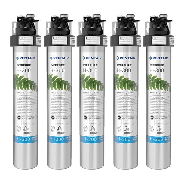 EverPure H300 125 PSI Compact Drinking Water Filtration System (5 Pack