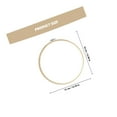 thumbnail image 4 of STRANDCHIC 10 Pcs Cadres Circulaires Marron Réglables pour Couture et Quilting, 4 of 5