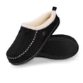 thumbnail image 2 of RockDove Women's Memory Foam Moccasin Slippers, Plush Lined Suede House Shoes, Closed Back Indoor Outdoor Slippers with Anti-Shock EVA Sole, 2 of 5