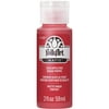 FolkArt 2548E Acrylic Craft Paint, Matte Finish, Apple Red, 2 fl oz