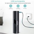 thumbnail image 4 of Syenll Electric Wine Opener, Rechargeable Wine Bottle Opener with Foil Cutter, Reusable Vacuum Stoppers for Home Party Wedding, Black, 4 of 8