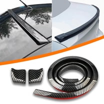 FANOTEK Roof Spoiler For Toyota Camry 2012-2024 Rear Window Visor Wing Carbon Fiber Look