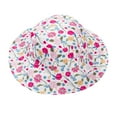 thumbnail image 6 of Toddler Baby Girls Summer Bucket Sun Hat Breathable Adjustable Fisherman Hats, 6 of 6