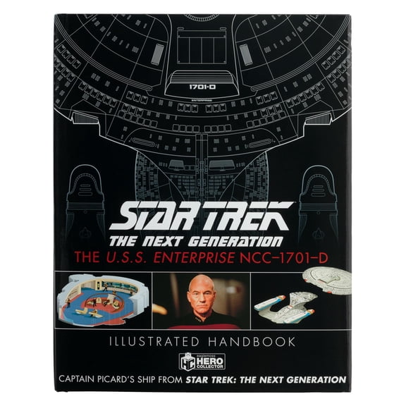 Star Trek The Next Generation: The U.S.S. Enterprise NCC-1701-D Illustrated Handbook (Hardcover)