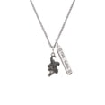 thumbnail image 2 of Delight Jewelry Silvertone Alligator Silvertone Hope Anchors the Soul Bar Charm Necklace, 23", 2 of 4
