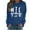Blue, variant on Wancir Womens Thanksgiving Shirt Leopard Pumpkin Printed Cute Graphic Tee Thankful Grateful Blessed T-Shirts Fall Top