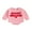 Pink, variant on Bagilaanoe Newborn Baby Girl Valentine's Day Romper Sweatshirt Long Sleeve Bodysuits Letter Embroidery Pullover 3M 6M 12M 18M Infant Casual Tee Tops