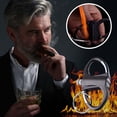 thumbnail image 2 of daily deals Keychain Lighter,Metal Keychains Lighters for Outdoor Car and Home,Novelty Keychain Lighter for Release(Black - 1pcs), 2 of 8