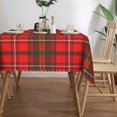 thumbnail image 3 of Rectangle Table Cloth, Scottish Clan Hay Modern Tartan Plaid Resistant Washable Tablecloth Decorative Table Cover for Dining, Indoor and Outdoor, 3 of 6
