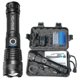 thumbnail image 1 of Linterna táctica LED YUANXCMXG 90000 lm recargable con ZOOM, 1 of 5