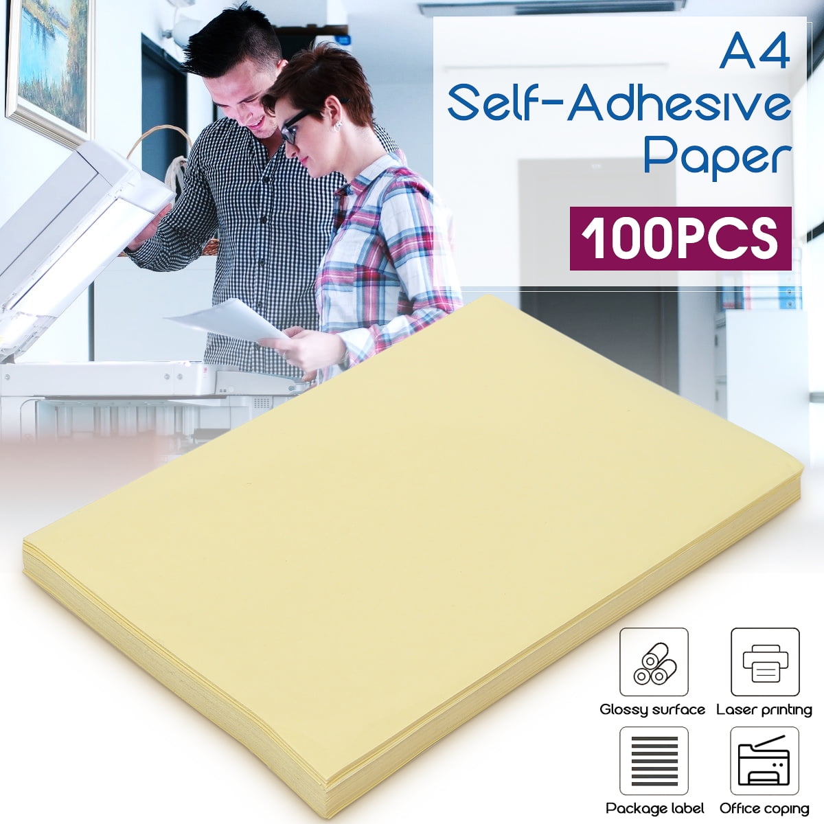 clear adhesive paper