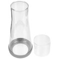 thumbnail image 2 of 1 Set of Household Bedside Carafe Bedroom Glass Carafe Transparent Water Jug Home Accessory, 2 of 8