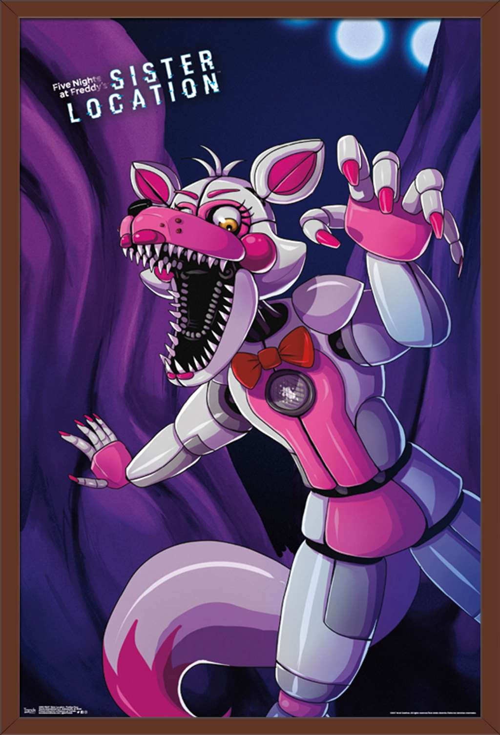 Five Nights At Freddy S Sister Location Funtime Foxy Poster