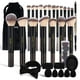thumbnail image 1 of Kit de 30 brochas de maquillaje MAANGE con bolsa, negras para maquillaje, 1 of 8