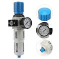 thumbnail image 4 of LFR-1/2-MIDI Air Flow Compressor Filter Pressure Reducing Valve Pneumatic Relief Regulator, 4 of 4