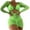 Green, variant on Tponi Cute One Piece Swimsuit For Women One-Piece Elastic Mint Green Swimsuit Clearance Push Up M