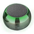 thumbnail image 1 of Mini altavoz portátil inalámbrico Bluetooth de metal con subwoofer pequeño y sonido fuerte verde, 1 of 5