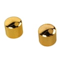thumbnail image 3 of 4Pcs Guitar Knob Metal Volume Tone Dome Control Knob Musical Instrument Accessory Set GD103 Gold, 3 of 8
