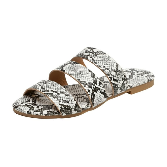 VerPetridure Women's Sandals Summer Casual Solid Color Bow Breathable Non-slip Wear-resistant Sandals