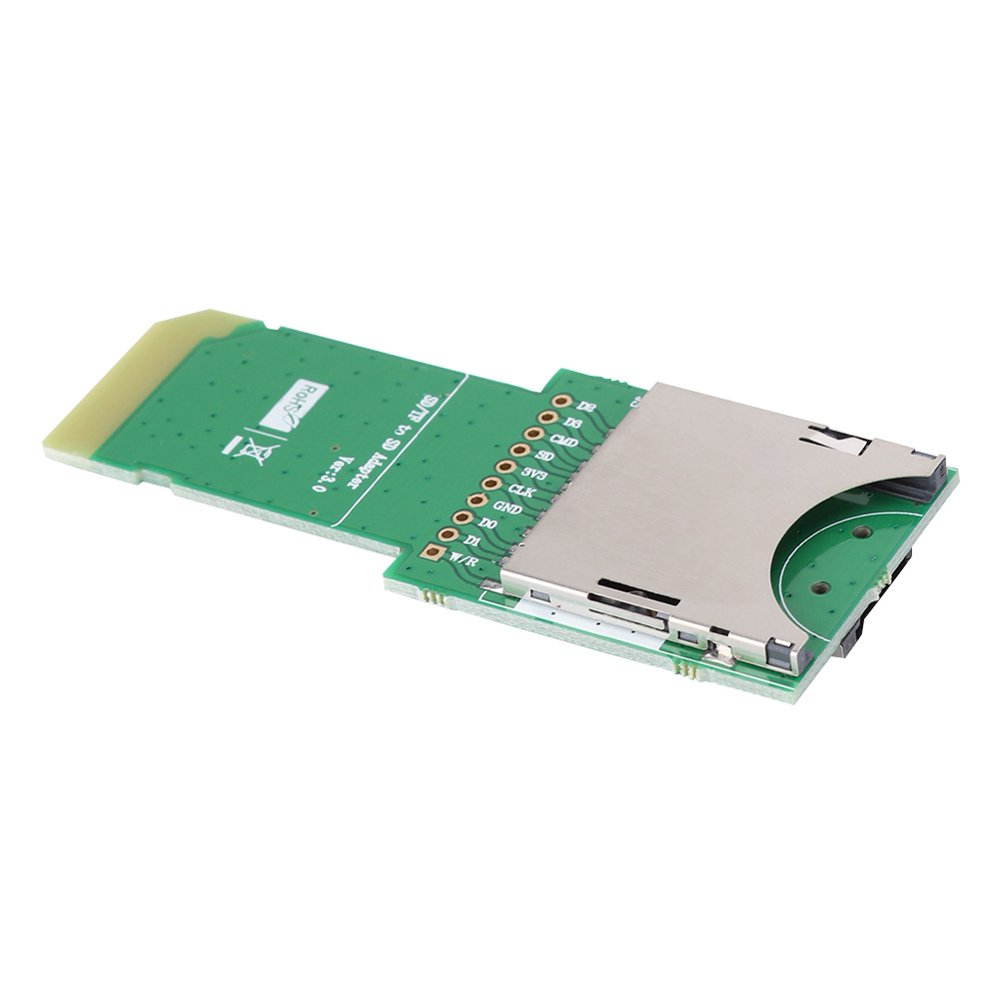Kritne TF/SD to SD Card Extension Board, TF Adapter Card, TF/SD to SD
