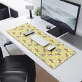 thumbnail image 2 of Long Mouse Pads for Desk,Yellow Cartoon Unicorn Rainbow Cloud Star Desk Mats on Top Of Desks, Desk Mouse Pad Extra Large with 3mm Non-Slip Base and Stitched Edge for Gaming,Work,Home 31.5"x11.8", 2 of 5