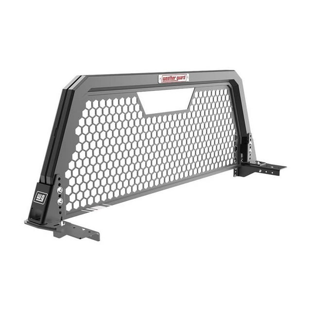 Weather Guard Headache Rack 11906-52-01 Hex Rack; Powder Coated; Matte Black; Aluminum; With Mounting Brackets And Hardware