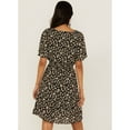 thumbnail image 4 of Idyllwind Women's Aberdeen Road Floral Wrap Dress - IWSP22D65-BLK XX-  US, 4 of 4