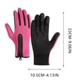 thumbnail image 2 of Waterproof Thermal Gloves, Windproof Touch Screen Sports Gloves for Men and Women, Ultimate Cold Weather Outdoor Gloves for Skiing, 2 of 5