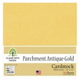 thumbnail image 1 of Parchment Antique Gold Cardstock - 12 x 12 inch - 65Lb Cover - 50 Sheets - Clear Path Paper, 1 of 9