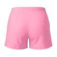 thumbnail image 5 of ZHYou Shorts for Women Stretch Waist Loose Lightweight Side Split Short Pants with Pockets,Pink,Size XL, 5 of 6