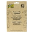Scrub Daddy Eco Daddy Scrubber Sponge for Kitchen, Made from Natural