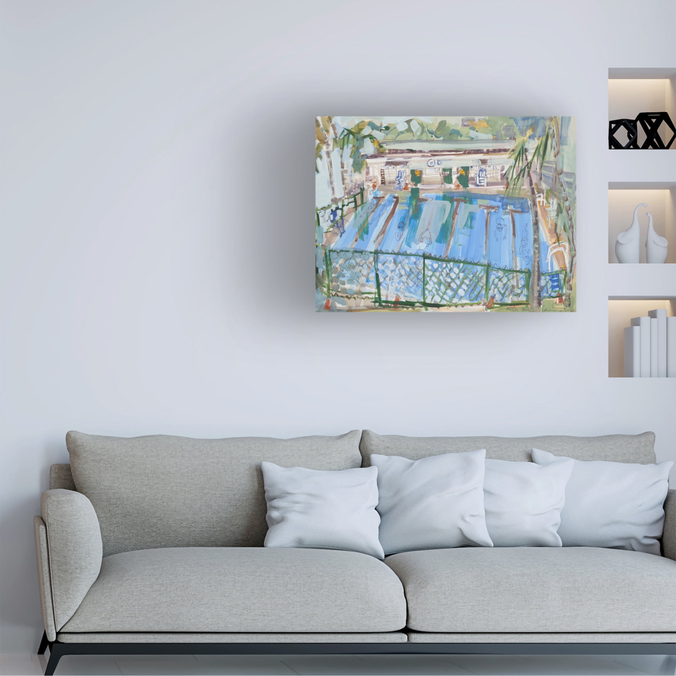Canvas Wall Art - Erin McGee Ferrell 'Hawaii I' Wall Art for Living Room, Bedroom, or Office Décor by Trademark Fine Art - 32 x 24 Inches