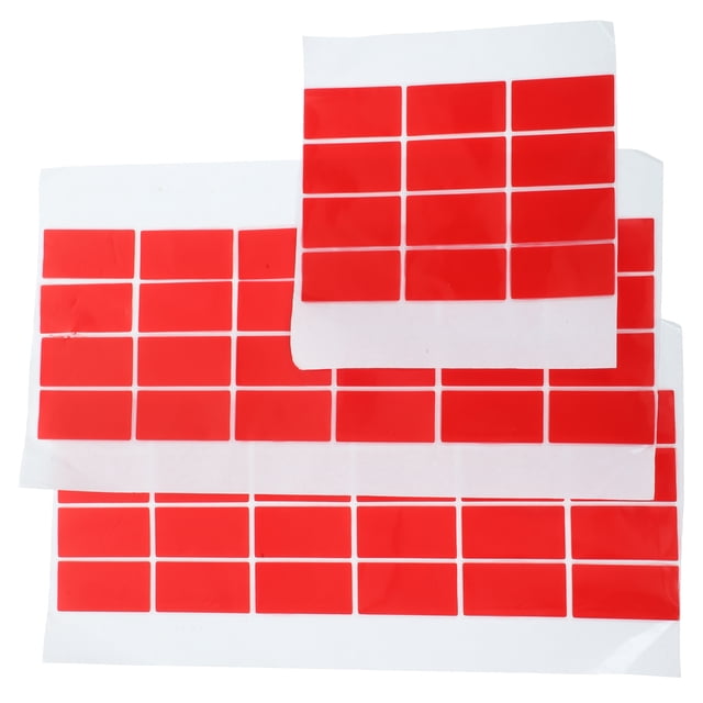 OULII 60Pcs Transparent Double Sided Tape Squares Clear Adhesive Stickers Strong Removable for Home Use
