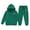 Dark Green, variant on Byoo Toddler Girls Outfits Kangaroo Pocket Hoodie Sweatshirt Joggers Tracksuit Set Casual 2pc Sweatsuit Sets