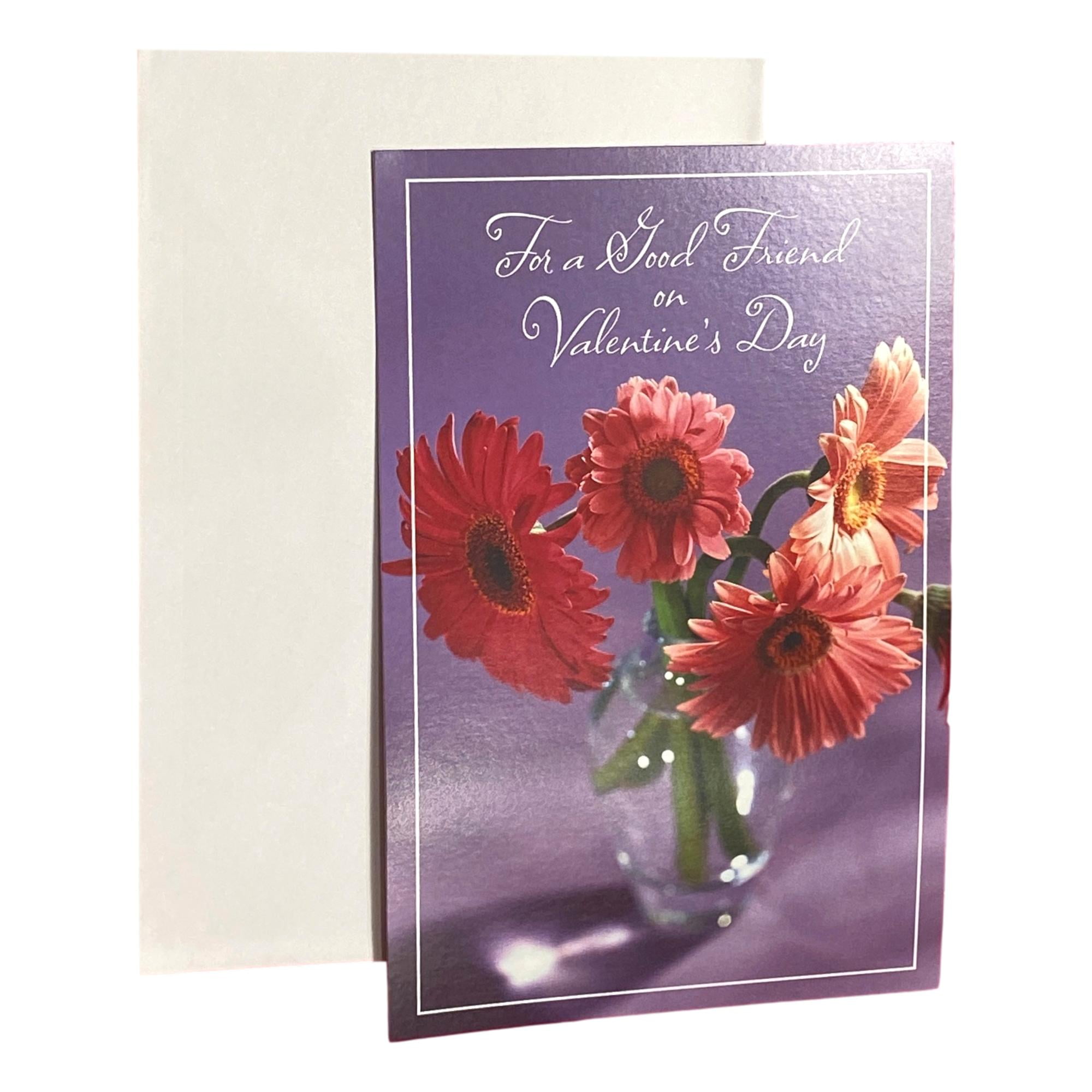 Valentine's Day Greeting Card for Friend For a Good Friend on
