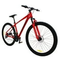 thumbnail image 2 of Zeeyh 29 Inch Aluminum Alloy Mountain Bike Kugel H-Hybrid Red, 2 of 4