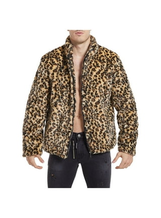 Leopard print sale jacket mens