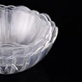 thumbnail image 2 of Raindrops Transparent Lotus Shape Fruit Salad Bowl Plastic Dessert Bowls Vegetable Seasoning Container for Restaurant Home, 2 of 8