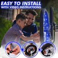 thumbnail image 5 of Luces LED para ruedas de bicicleta con pilas incluidas. ¡100 % más brillantes y visibles desde todos los ángulos para máxima seguridad y estilo! (Paquete de 1 neumático), 5 of 5