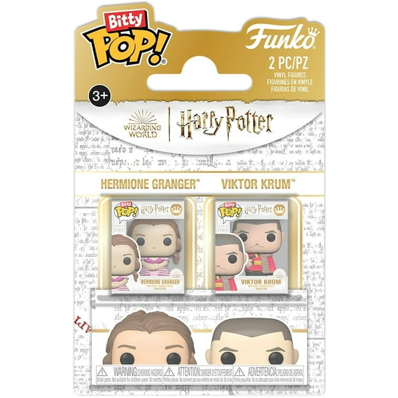 Funko Bitty POP: Harry Potter and the Goblet of Fire 2-Pack - Hermione & Krum