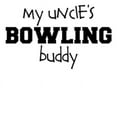 thumbnail image 2 of CafePress - Uncle's Bowling Buddy Infant Bodysuit - Baby Light Bodysuit, Size Newborn - 24 Months, 2 of 4