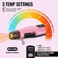 thumbnail image 4 of Mini Pistola de Aire Caliente Inalámbrica WORKPRO 7.2V 4000mAh con 3 Ajustes de Temperatura, 4 of 9