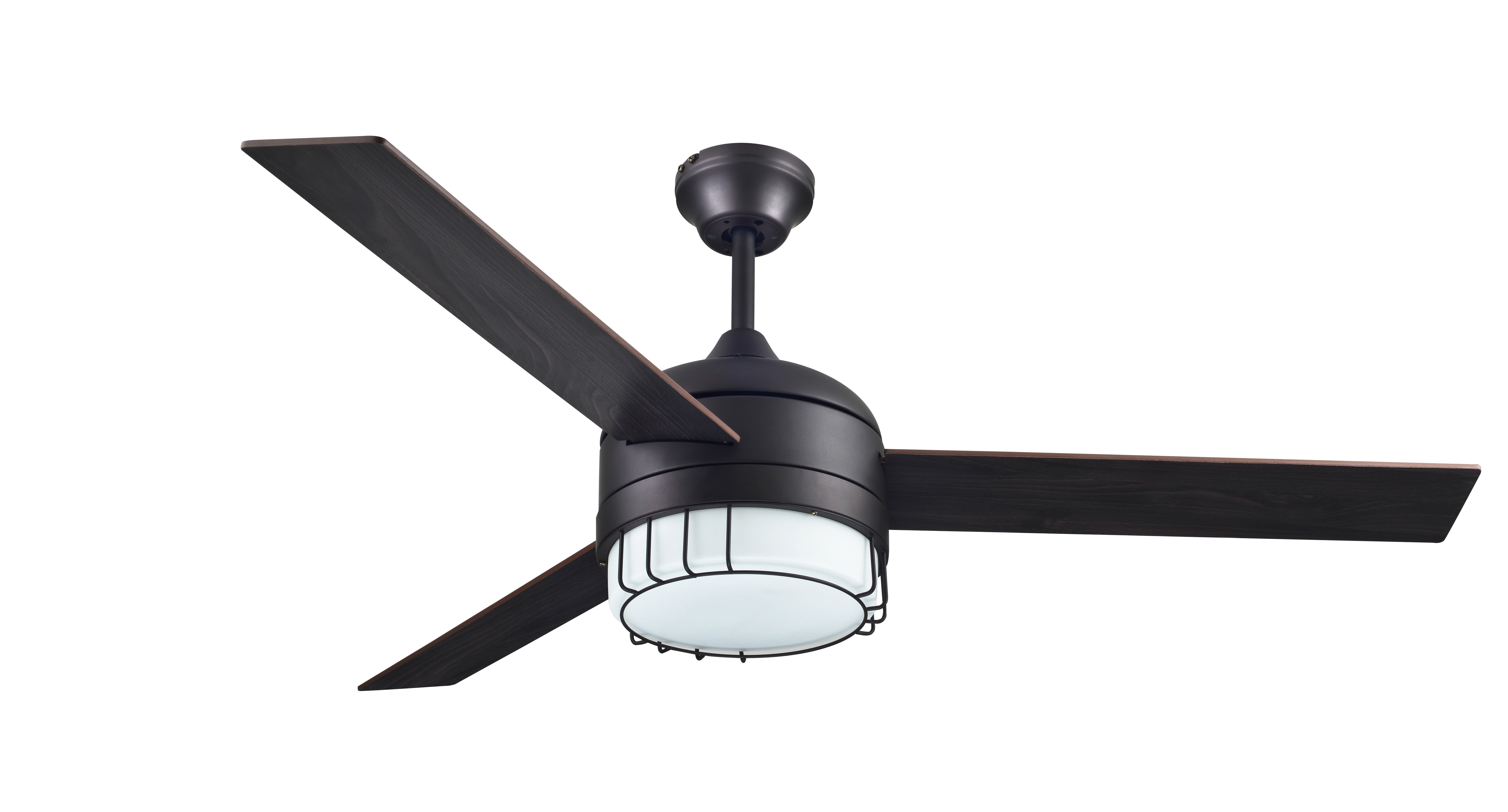 Design House Ajax 52-inch 3-Blade LED Reverse Airflow Ceiling Fan in