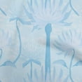 thumbnail image 1 of oneOone Velvet Light Blue Fabric Tropical Plants Dress Material Fabric Print Fabric By The Yard 58 Inch Wide, 1 of 4