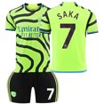 thumbnail image 1 of 2324 Arsenal away green shirt set, 1 of 2