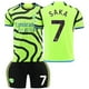 thumbnail image 1 of 2324 Arsenal away green shirt set, 1 of 2