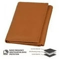 thumbnail image 6 of Leatherboss RFID Protected Men's Trifold Wallet, Tan, 6 of 7